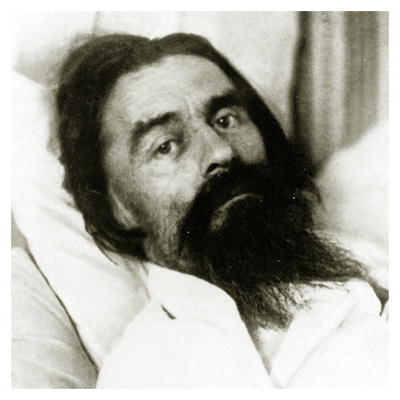 on the death bed